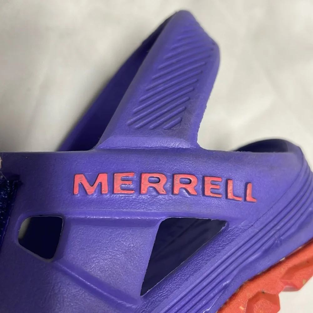 Merrell Hydro Drift Purple Girl Big Kids Water Sandal‎ Size 5M